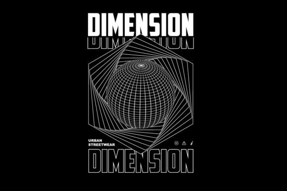 Dimension Streetwear Design Templates: Aesthetic Quotes for Your Brand