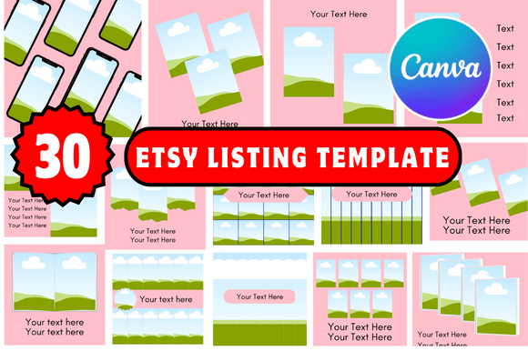 Elevate Your Etsy Shop with Customizable Listing Templates
