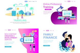 Modern Vector Templates for Web & Mobile Design