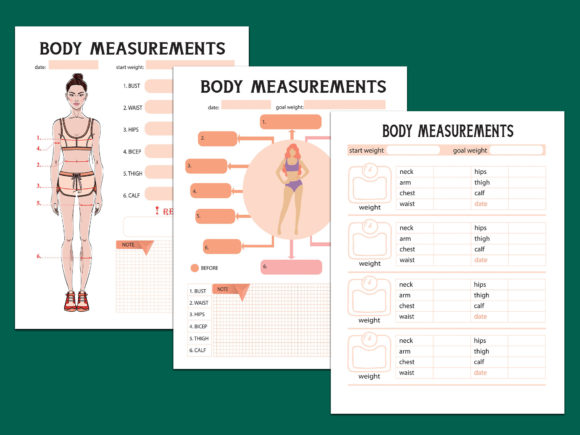 Streamline Your Sewing with the Body Measurements 3 Templates Set