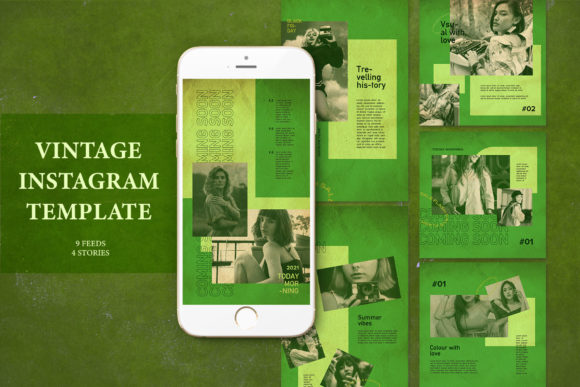 Timeless Style for Modern Feeds: Vintage Instagram Templates